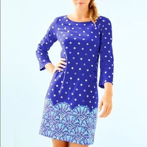 NWT Lilly Pulitzer Bay Dress in Blue Grotto